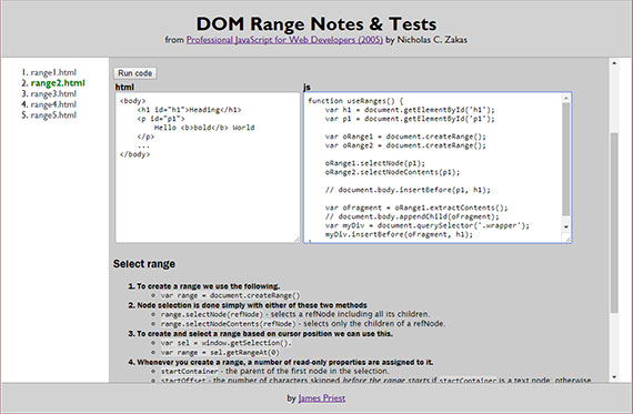 dom page screenshot