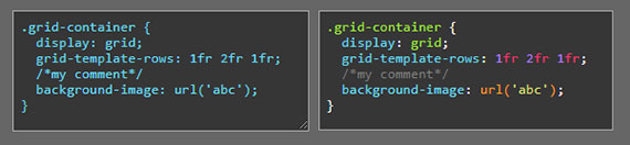 code editor screenshot