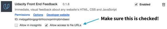click this checkbox in the chrome extensions menu that says "allow access to file urls"